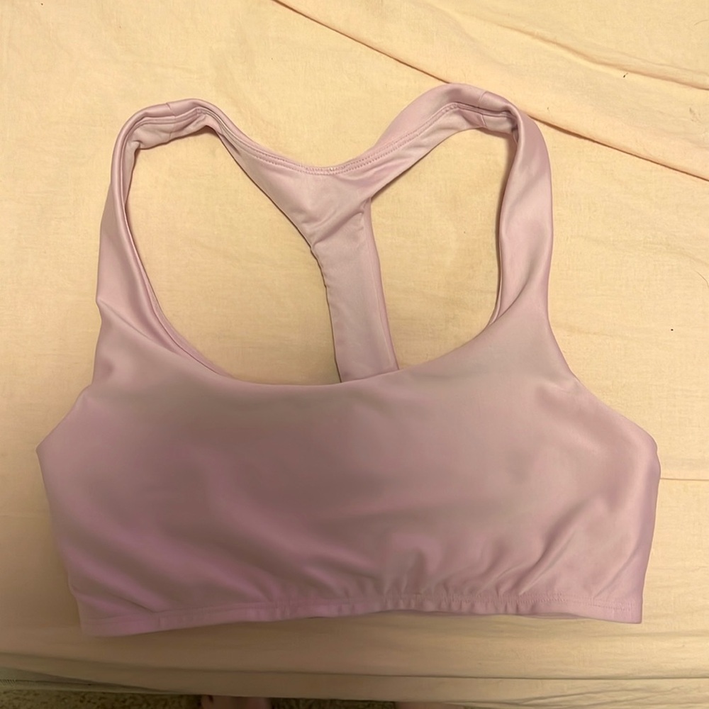 Meadow pink Alo Sports Bra size S